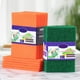 thumbnail image 1 of Estropajo De Fibra De Poliéster 10 Estropajos De Poliéster Verdes Para Fregar Platos, Cepillos De Cocina, Paños De Limpieza Para Ollas Y Eliminar Óxido, 15x10x0.7cm Rkxzt, 1 of 8
