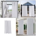 thumbnail image 4 of Drapery Panels White Polyester 1Set 84X52X0.08In, 4 of 7