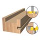 thumbnail image 5 of Broca de enrutador DYNWAVEMX superficie de Spoilboard CNC 1/2 pulgada broca de enrutador, 5 of 7
