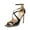 BLACK-PAT, variant on Women's High Heels Sexy Cross Square Open Toe Strappy Dressy Sexy Stylish Stilettos Heels Sandals