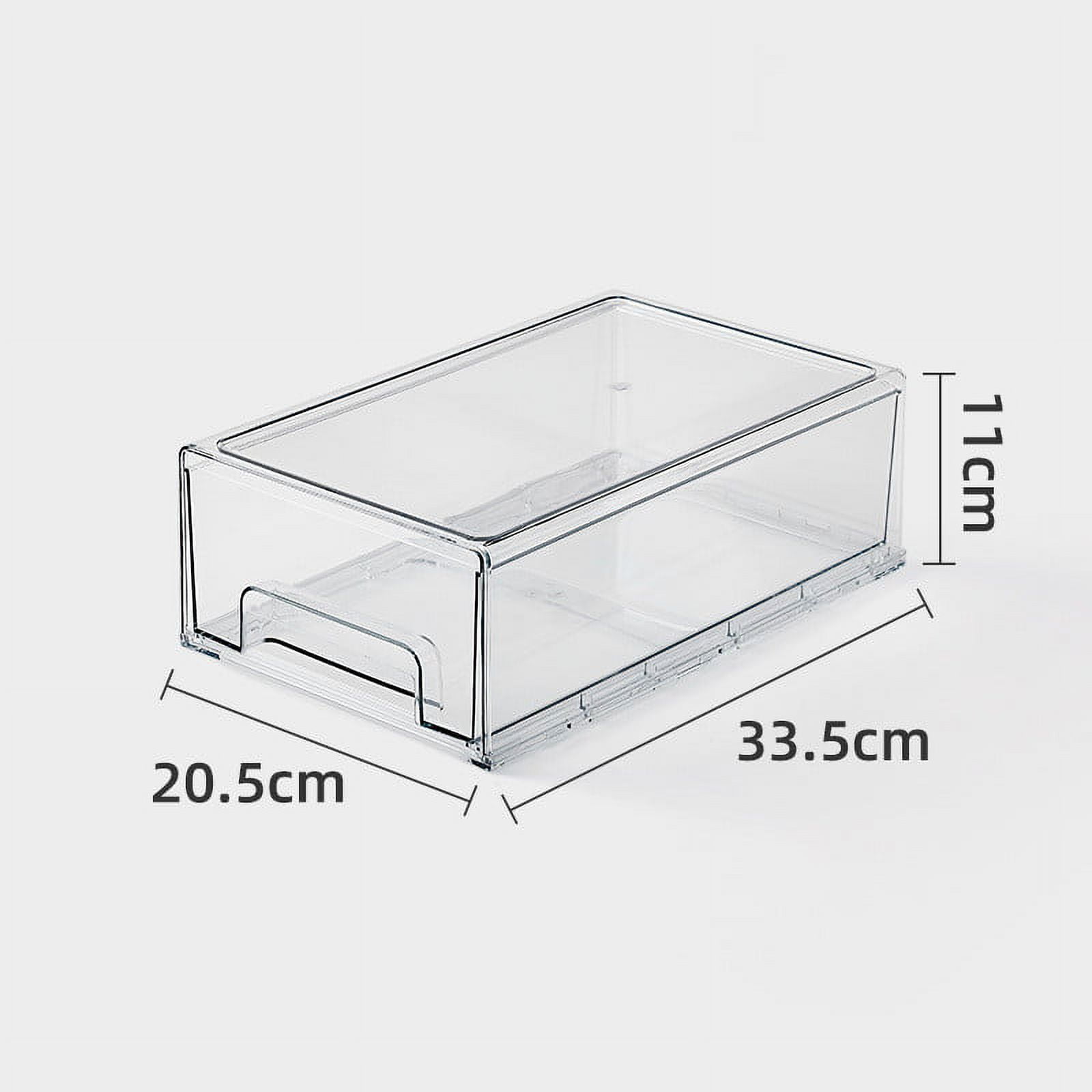 Yika Kitchen Refrigerator Storage Box, Drawer Type Preservation Box, Refrigerator Multi-layer Food Sorting Box