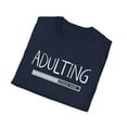 thumbnail image 5 of Adulting Please Wait, Gildan Unisex Softstyle T-Shirt, Graphic Tee, S-3XL, 5 of 6