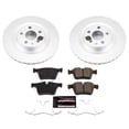 thumbnail image 2 of PowerStop Rear Geomet Coated Brake Rotor and Pad Kit Fits: VOLVO Select Models CRK7757, 2 of 4