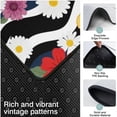 thumbnail image 3 of Pioneer Flower Floral Print Pattern Kitchen Rugs Sets Of 3,Kitchen Runner Rugs Non Skid Washable,Decorative Kitchen Floor Mats for Kitchen,Sink,Laundry,17X30 Inch + 17X47 Inch + 17X59 Inch, 3 of 6