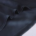 thumbnail image 4 of 25 Momme Silk Pillowcase for Hair Both Sides 100% Pure Silk Standard Navy Blue, 4 of 6