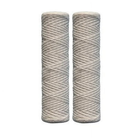 Watts Premier 500181 5-Micron String Wound Sediment Replacement Filter Filtration System , 2-Pack