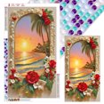 thumbnail image 1 of (A8970) Resina Serie Flores Al Atardecer 40x70CM, 1 of 9