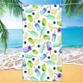 thumbnail image 6 of Boovnll Beach Towels, Quick Dry Sand Free Microfiber Oversized Beach Towel Lightweight for Beach Yoga Gym Pool, Beach Accessories, 32x63", 6 of 6