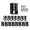 16pcs-2''x4'', variant on 2''x4'' 8pcs Q235B Steel Powder-Coated Joist Hanger Brackets