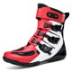 thumbnail image 1 of Botas de moto y zapatos de moto para todas las estaciones para hombre y mujer.,Blanco rojo,39, 1 of 24