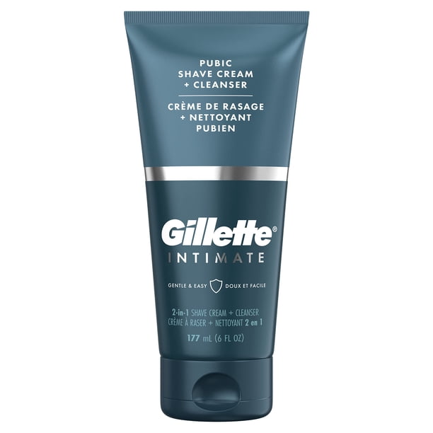 Crema de afeitar y limpiador Gillette Intimate 177 ml con aloe