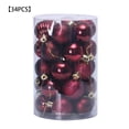 thumbnail image 1 of 34 Pcs/set Christmas Tree Hanging Ball Home Mall Office Wall Tree Window Ball Decor Plastic Ornament  Puprle, 1 of 7