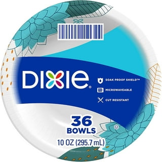 Dixie 15253 10 oz Heavy Duty Paper Plates - 36 Count - pack of 4