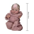thumbnail image 4 of Muñecas para bebés recién nacidos de 19 pulgadas, muñecas renacidas realistas de piel 3D, juguete suave al tacto para niños, 4 of 8
