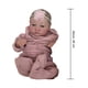 thumbnail image 3 of Muñecas para bebés recién nacidos de 19 pulgadas, muñecas renacidas realistas de piel 3D, juguete suave al tacto para niños Tmvgtek libre de BPA, 3 of 8