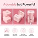 thumbnail image 2 of Lámpara de uñas UV Modelones Mini para uñas de gel portátil USB rosa, 2 of 6