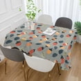 thumbnail image 2 of Yayeee Tablecloths 60" x 60" Rectangle Wrinkle Resistant Party Table Cover, Gray Acorns Pattern, 2 of 8