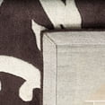 thumbnail image 4 of SAFAVIEH Soho Morgan Floral Area Rug, Brown/Ivory, 6' x 6' Square, 4 of 8