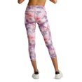 thumbnail image 2 of Reebok Women's 23" Fearless Splatter Print Capri Leggings with Side Pockets, 2 of 4