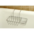 thumbnail image 3 of Kingston Brass CC2161 8-3/8 Inch Clawfoot Tub Hanging Soap and Sponge Holder in Polished Chrome, 3 of 5