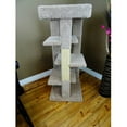 thumbnail image 3 of New Cat Condos 46 in. Solid Wood 4 Level Large Cat Tree Tower, 3 of 5