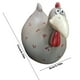 thumbnail image 3 of Estatuas decorativas para valla de pollo, divertida estatua de gallo de boca grande para decoración de Patio y Rancho, 3 of 5