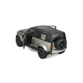 thumbnail image 6 of 2022 Land Rover Defender 110, Silver Green SUV - Bburago 21101GN - 1/24 Scale Diecast Model Car, 6 of 6
