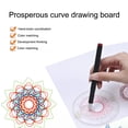 thumbnail image 3 of Spiral Drawing RulerToys Intellectual Gift Art Designer Board For Kids Children, 3 of 7
