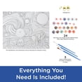 thumbnail image 3 of Set de arte AQUARIUS Peanuts Starry Night Art by Numbers, 3 of 7