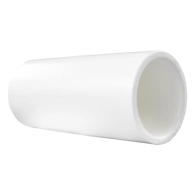 Acoplamiento de PVC Charlotte Pipe Schedule 40, enchufe de 1 pulgada x 1 pulgada D