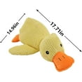 thumbnail image 5 of Biovetmd Calming Duck, Biovet Md Duck Toy with Quacking Sound, Chew-Resistant Calming Duck Dog Toy for Anxiety Relief, No Stuffing Machine-Washable Plush Toy for Indoor Puppy Play, 5 of 7