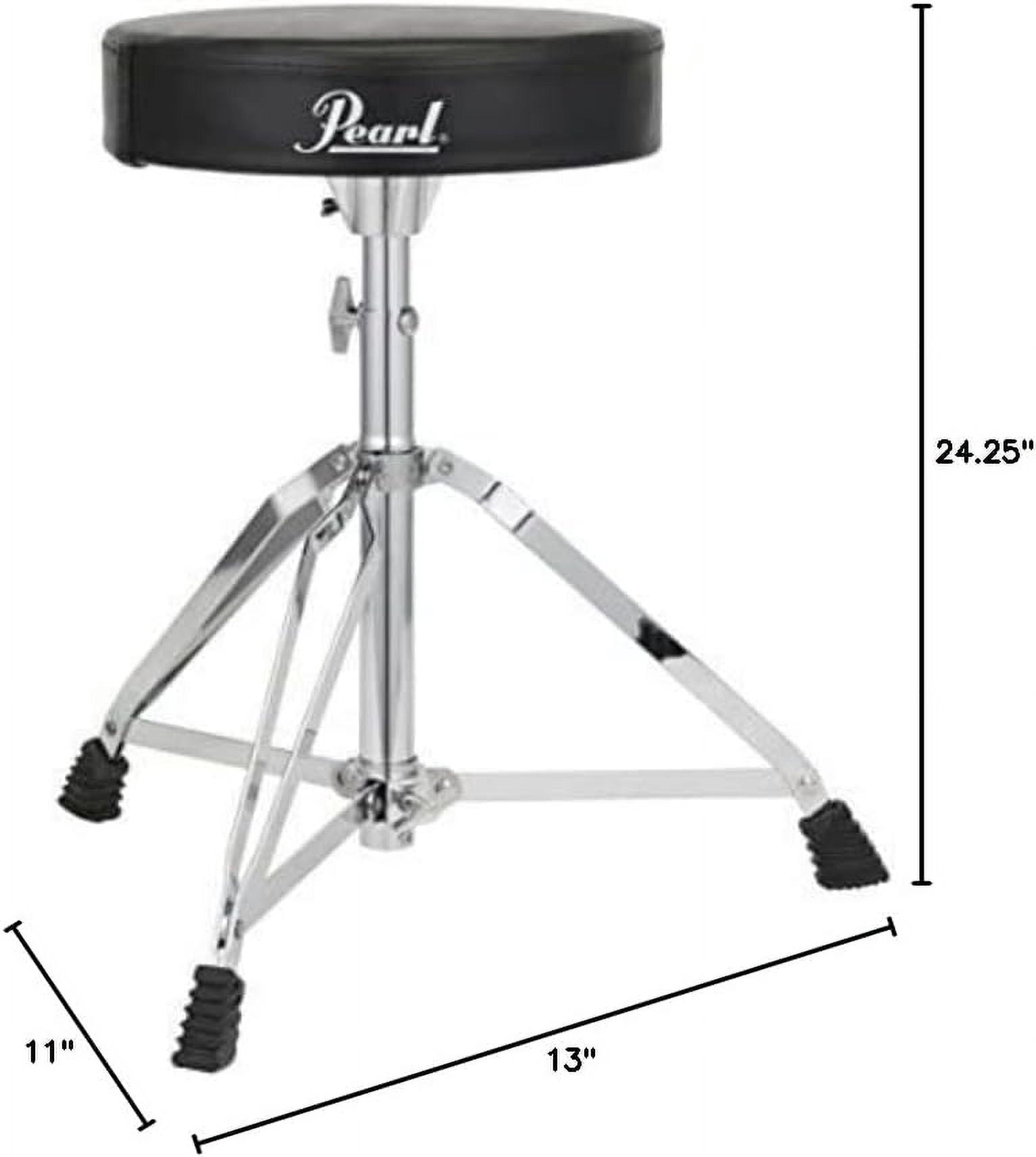 Pearl D50 Throne, Round Cushion - Double-Braced Legs