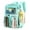 Green, variant on Sanmadrola Large Clear Backpack Heavy Duty Stadium Approved See Through Backpack Waterproof PVC Transparent Backpacks Clear Book Bag with Reinforced Strap for School Work Travel Festival, Purple