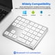 thumbnail image 4 of Teclado Numérico Bluetooth 2.4G Teclado Numérico Inalámbrico Ultrafino Teclado Numérico Recargable USB para IOS Android Ventana, 4 of 5