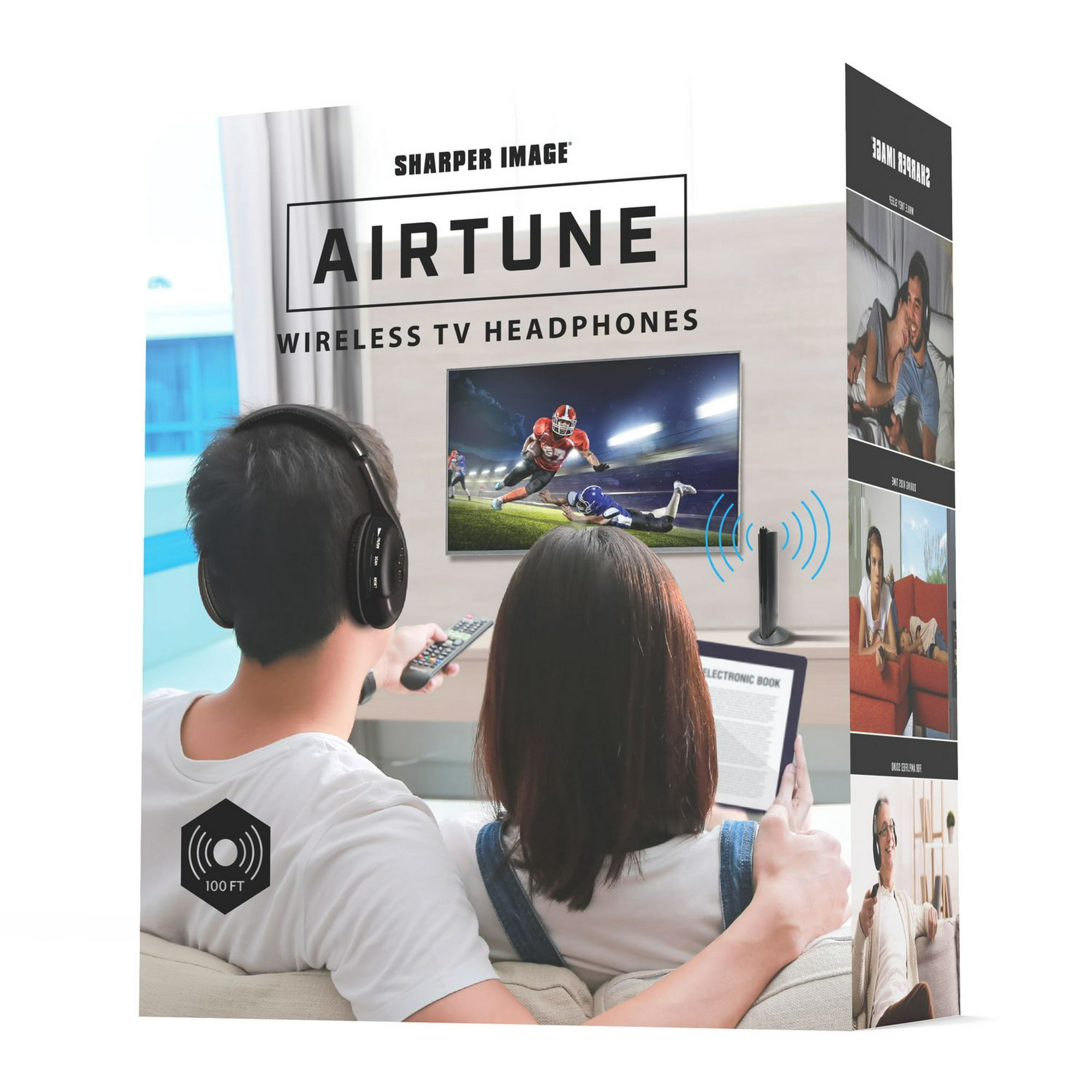 Sharper Image AIRTUNE Wireless TV Headphones Walmart