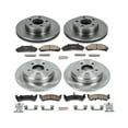 thumbnail image 3 of Power Stop Front and Rear Stock Replacement Brake Pad and Rotor Kit KOE1861, 3 of 8