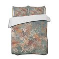 thumbnail image 2 of Quilts Twin XL Size, Green Brown Copper Rust Soft Comforter Bedding Set for Bed, Retro Industrial Mottled Art Lightweight Quilted Bedspread with Pillow Cover(2 Pieces) for All Season, 68x98 Inch, 2 of 7
