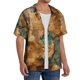 thumbnail image 2 of Fotbe Antique Map Adventure Scene Camisa Estampada de Manga Corta para Hombre, Casual de Verano, Estilo Playero, Sin Arrugas-XX-Large, 2 of 5