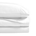 thumbnail image 2 of Superior Solid 1200-Thread Count Cotton Blend Sheet Set, Full, White, 2 of 6