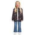 Wonder Nation Toddler Girls Lightweight Jacket, Sizes 12M5T