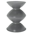 thumbnail image 2 of Safavieh Guildsman Glam Aluminum and Powder Coated Round End Table, Gray, 2 of 6