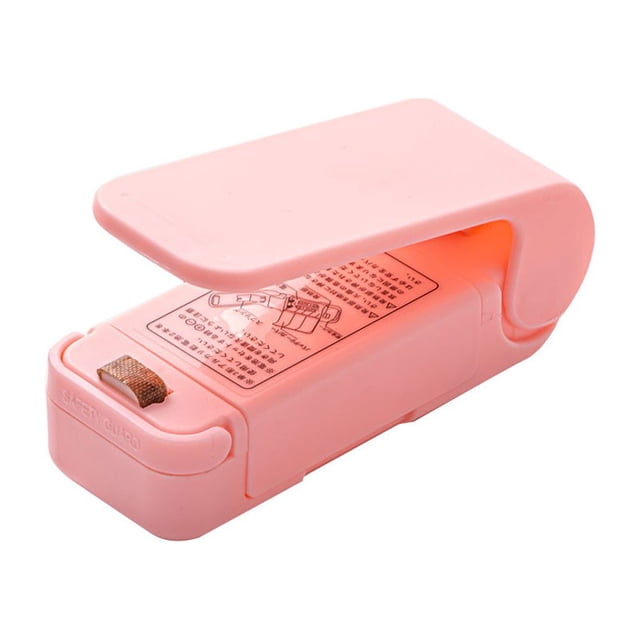 Mini máquina selladora pequeña máquina selladora de plástico para el hogar artefacto de sellado de bocadillos mini portátil