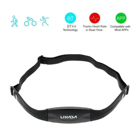 Lixada Wireless Sport Heart Rate Monitor Ultrathin Chest Strap Band Running Fitness Exercise for Android Phone for iPhone4s 5 5s 5c 6 6 (Best Heart Rate Chest Strap)