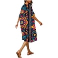 thumbnail image 5 of Ailaofu Women's Kimono Swimsuit Coverups Summer Beach Casual Loose Cardigans for Swimwear, 5 of 5