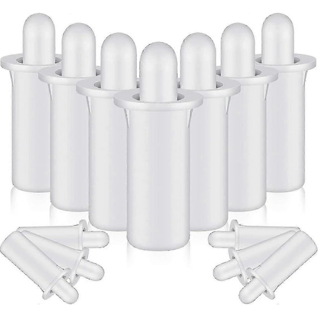 Replacement Spring-Loaded Shutter Repair Pins for 40 Pieces White for Windows Plantation Shutters