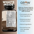 thumbnail image 2 of Grow Vitamin Advanced Hair Formula with Biotin, Saw Palmetto - 90 Capsules, Vegan, Healthy, Nourishment, 2 of 2
