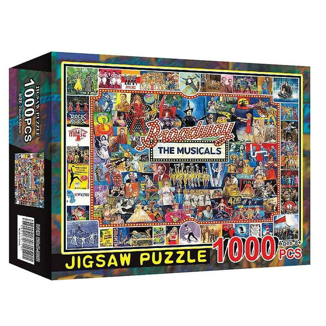 Puzzle Souptoys 1000 piezas para adultos y niños