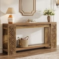 thumbnail image 4 of Tribesigns 70.9" Long Console Table with Storage, Narrow Wooden Entryway Table, Farmhouse Sofa Table Behind Couch, 4 of 8