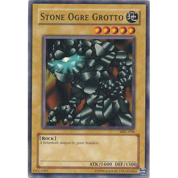YuGiOh Magic Ruler Common Stone Ogre Grotto MRL-058