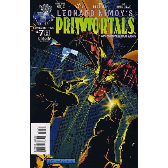 Primortals (Leonard Nimoy's , Vol. 1) #7 VF ; Tekno Comic Book